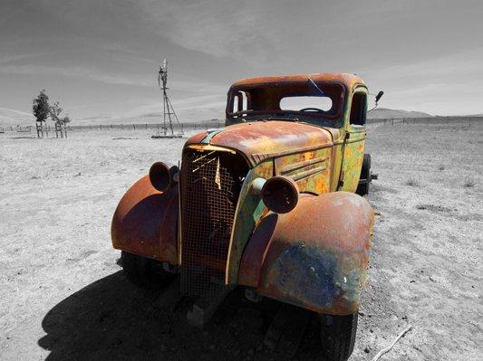 Rusty truck