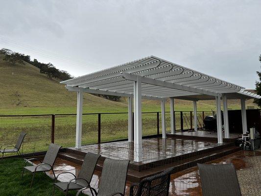 Patio covers all aluminum production  Free quotes