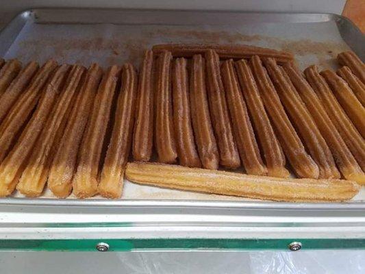 Churros deliciosos.