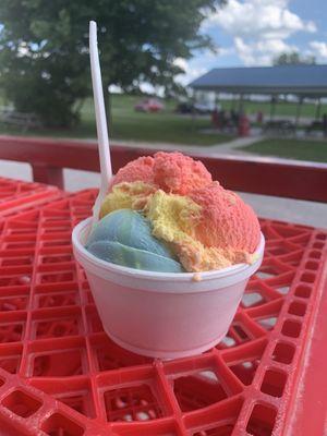 Superman ice cream