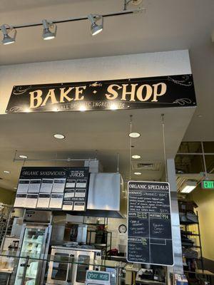 The bake shop