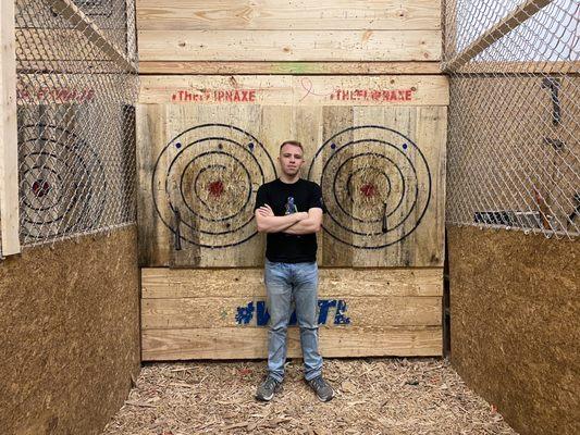 Axe throwing