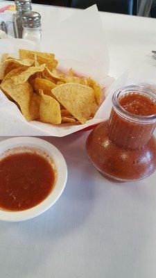 Chips & Salsa! Mmm, the best!