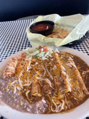 Cheese Enchiladas!