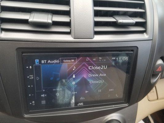 JVC kw-m56bt touchscreen