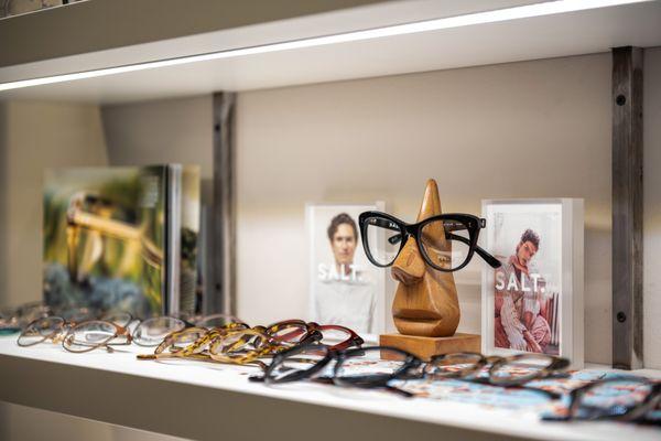 InVision St. Paul carries hundreds of styles of designer frames from the world's top independent eyewear designers, including SALT Optics.