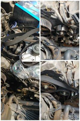 Timing Belt & Water pump kit Replacement on 2001 Toyota Camry