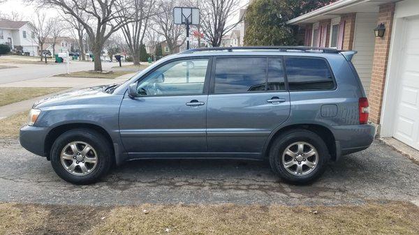 2007 Toyota Highlander all-wheel drive V6