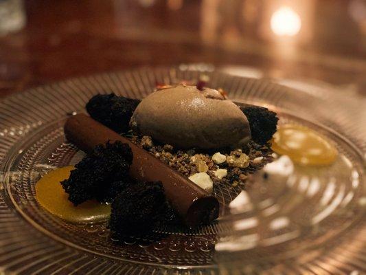 Chocolate Bar: passion fruit caramel, hazelnut, coffee