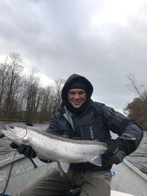 Fall Steelhead fishing on Salmon River