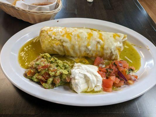 Smothered burrito