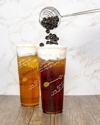 Could Nine and Golden Cloud Cream Drinks