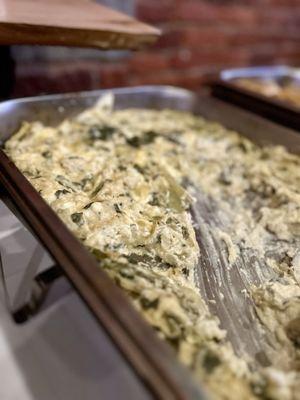 Spin Spinach & Artichoke Dip