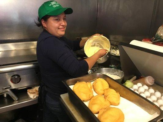 Chile Rellenos made fresh daily...enjoy!