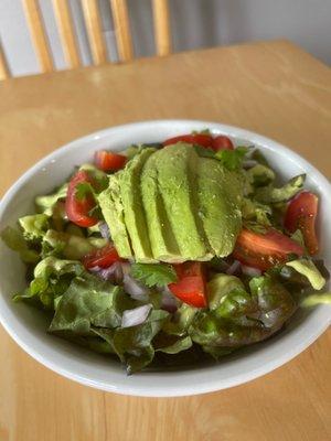 Third Street Lunch Bowl with leafy greens and avocado