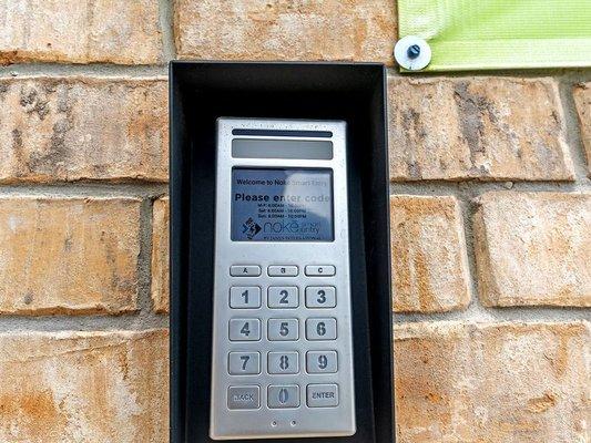 Keypad - Extra Space Storage at 3737 Frankford Rd, Dallas, TX 75287