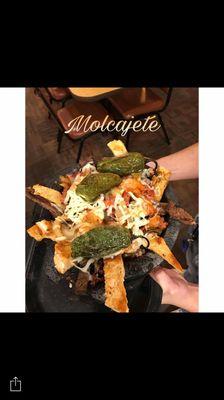 Number #1 Recommendation At El Azteca Authentic Mexican Restaurant!! AZTECA MOLCAJETE