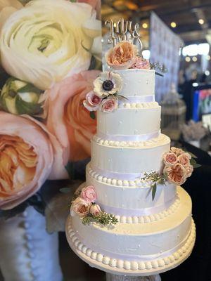 Beautiful and delicious Event cakes by Angie's flowers!