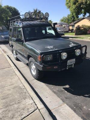 Nick and team upgraded my 99 Discovery to a 4.6 V8 recently, my wife loves this rig