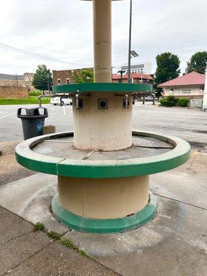 The Hot Springs Jug Fountain is located near the Hot Springs Visitor Center at 629 Central Ave.