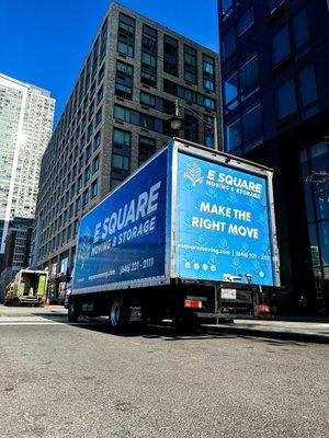 One of our trusted trucks in Jersey City