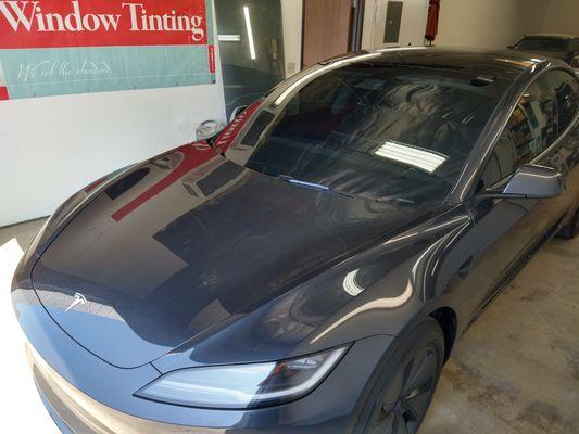 Tesla  model 3 tinting