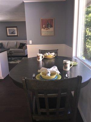 Breakfast nook