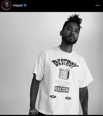 Heard Miguel did this custom shirt there.