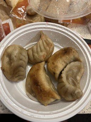 Pork dumplings.  Horrible