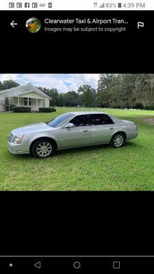 Cadillac from Clearwater Beach to Tampa Airport $50