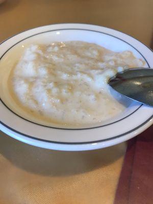 Kheer dessert from buffet