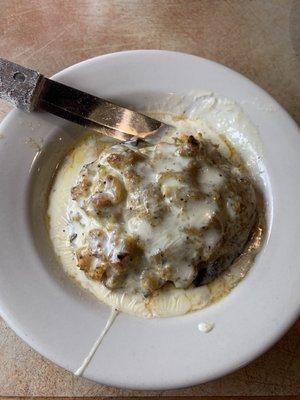 Crab Stuffed Portobello