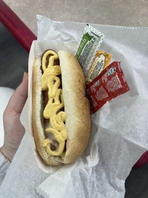 All beef Hot Dog