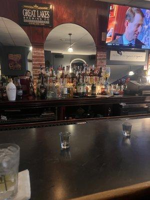 The bar