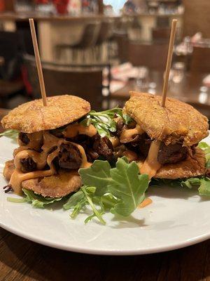 Vegan Jackfruit Pernil Sliders