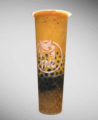 Mega Thai Tea with Triple Boba