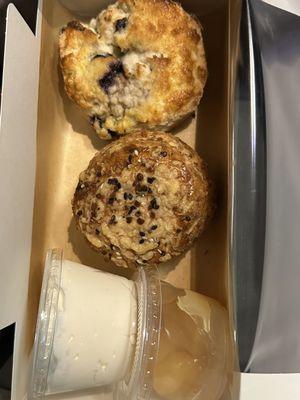 Blueberry and Savory scone box