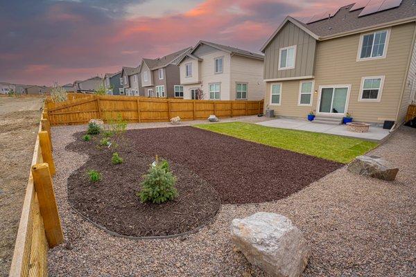 Cozy tree planting