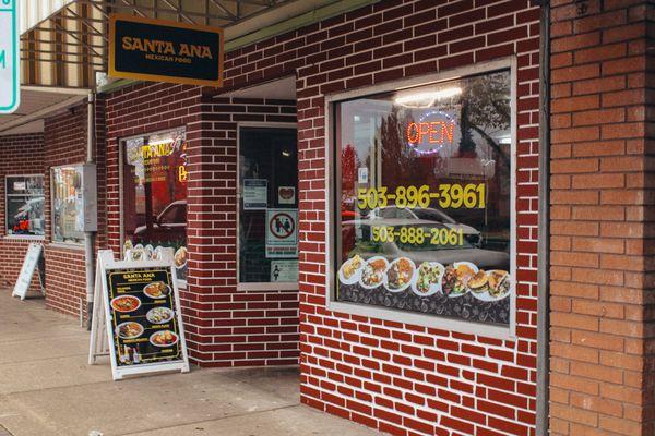 Santa Ana Mexican Food - Store Front, November 2024 - 2