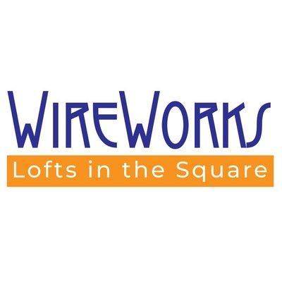 Wireworks Lofts in the Square Logo.