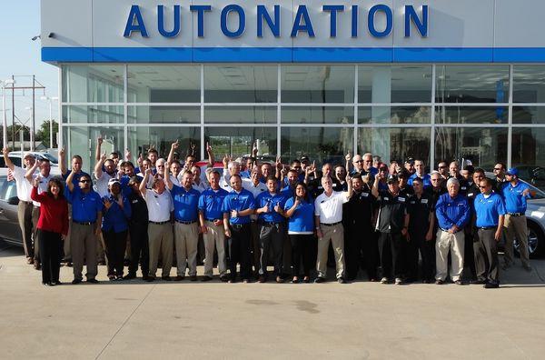 The AutoNation Chevrolet team!!