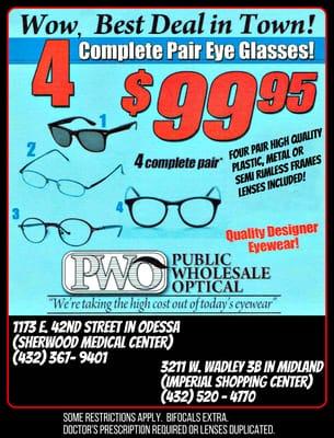 Public Wholesale Optical