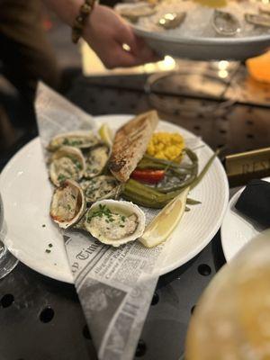 Charbroiled Oysters