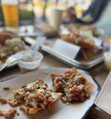 yummy with a little   Order with 3...ate one  before the picture    --Ahi Poke Tostadas