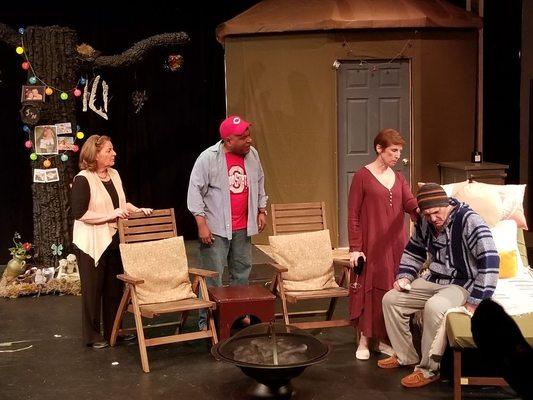 JoAnn Levine, James West III, Karla Brandau and Vince Tortorice in Quality of Life.