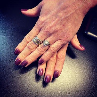 Shellac on natural nails