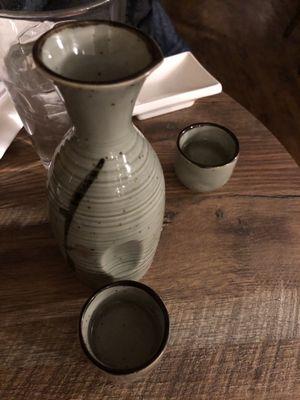 House Sake, served cold