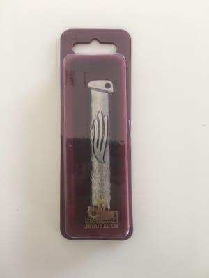 Pewter mezuzah