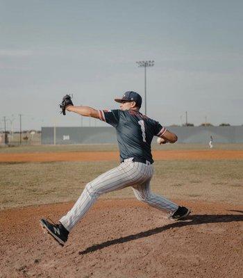 Unleash the future of baseball with Express Baseball! Our program empowers young athletes like this pitcher to hone their skills and reach n