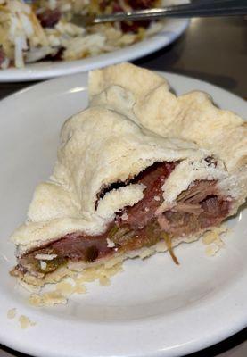 Rhubarb pie